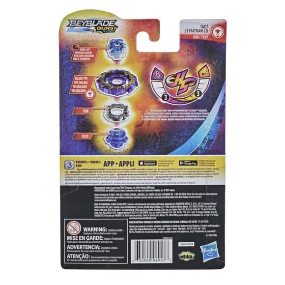 Beyblade Burst Rise Hypersphere Tact Leviathan L5 Starter Pack New Sealed - Picture 8 of 14